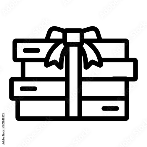 gift Line Icon