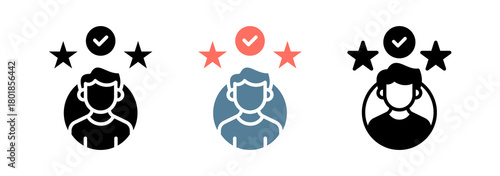 User Experience Icon Collection Set  Glyph & Mixed Style  