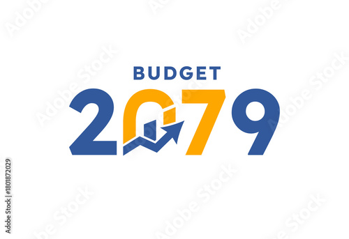 Fotografía Budget 2079 logo design, 2079 budget banner design templates png