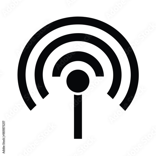 Streaming Wifi Signal Icon