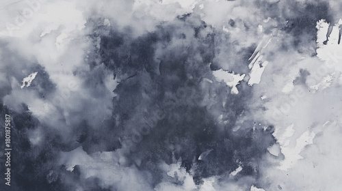 Gray watercolor textured background design
