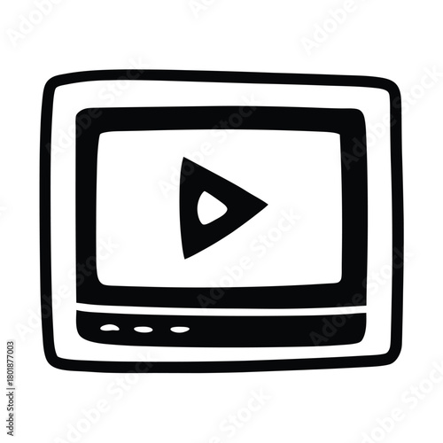 Video Preview Screen Icon