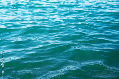 Fototapeta Naklejka Na Ścianę i Meble -  Blue sea water background texture