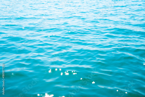 Fototapeta Naklejka Na Ścianę i Meble -  Blue sea water background texture