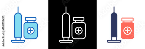 Vaccine tripplestyle icon