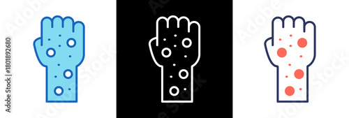 Allergy tripplestyle icon