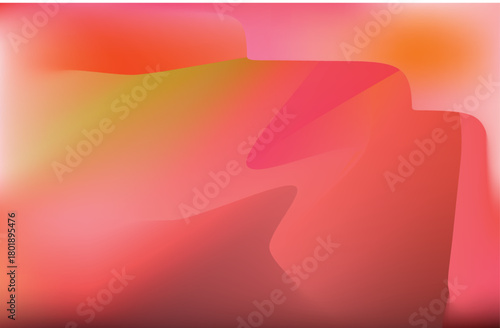 Abstract background with blended shades of red orange and yellow