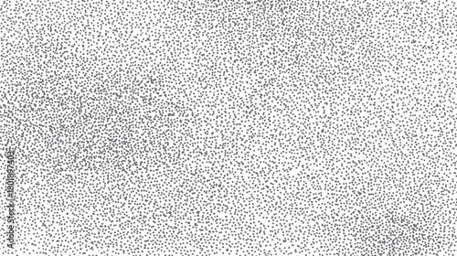 A dense pattern of small grey dots scattered across a white background creating a textured surface effect