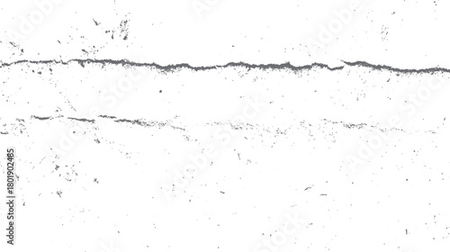 Abstract textured background with scattered grey particles and horizontal distressed lines on white grunge