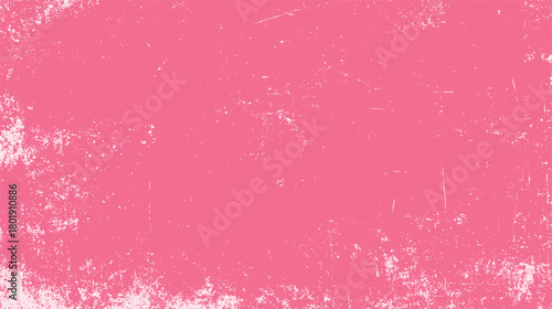 Pink distressed background with white speckles and scratches abstract texture grunge