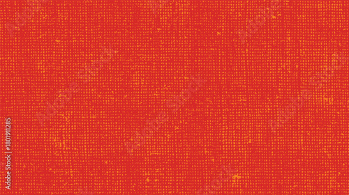 Red and orange textured abstract pattern with a woven fabric appearance and distressed effect vector