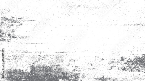 Textured grey grunge overlay with scattered speckles and distressed horizontal lines on white background