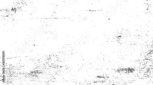 White background with scattered dark grey distressed grunge texture and speckles dirty