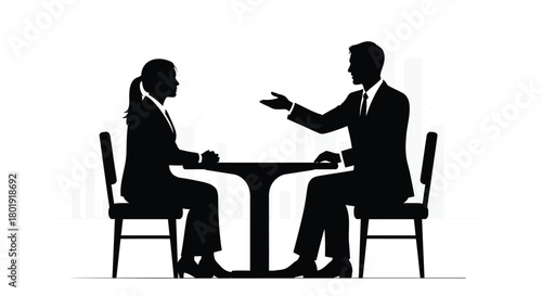 Modern business illustration featuring abstract shapes and vibrant colors suitable for corporate branding marketing materials and digital presentations