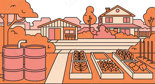 Sustainable gardening rainwater harvesting and urban farm design ideas