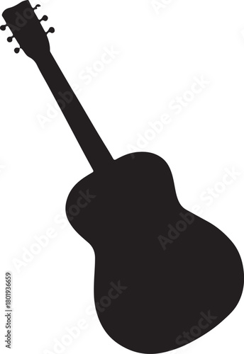 Gitter silhouette vector isolated on a white background