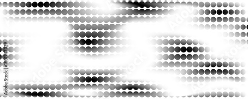 grunge Halftone white and black dots pattern and black gradient grunge texture background. Dotted line comic sport style vector illustration