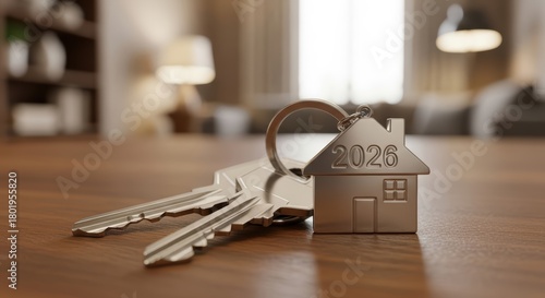 House Keys on Wooden Table: New Home in 2026