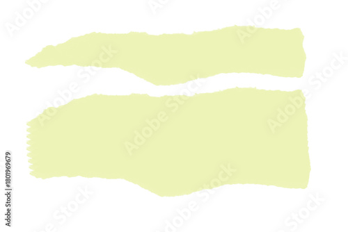 Wallpaper Mural Light Yellow Torn Paper Strips – Pale Ripped Edge Texture Set Torontodigital.ca