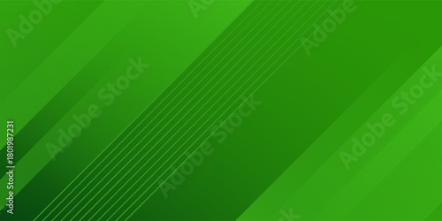 Abstract green sporty background template vector with shiny lines and lights. Green background with strong pattern design.Eps10 vector