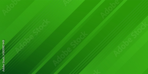 Abstract green sporty background template vector with shiny lines and lights. Green background with strong pattern design.Eps10 vector