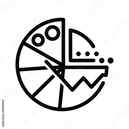 Outline icon of an ergonomic office chair with wheels and armrests.