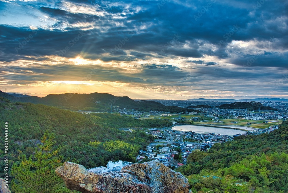 Fototapeta premium 高御位山