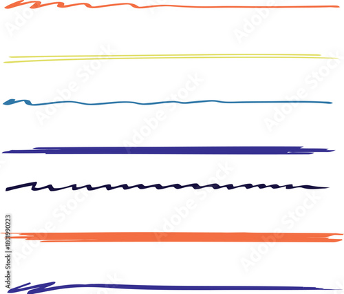 Collection of colorful knitting needles and crochet hooks in a neat row against a white background