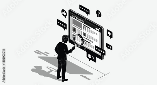 Versatile vector graphic design with a broad color palette and classic typography elements