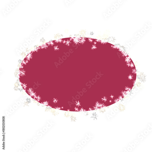 abstract grunge element with red frame and firework christmas decoration 