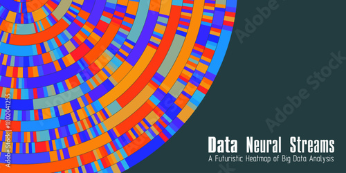 Round DNA Big Data Sequence Graph. Gen Sequence test sample circular background. Medical technology and genetic science chart. Biotechnology chart
