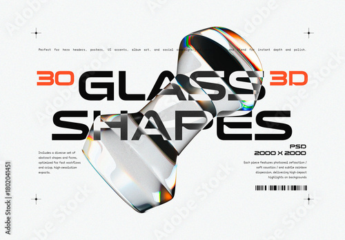 3D Glass Shapes