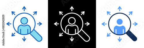 Career Opportunity tripplestyle icon