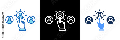 Selection tripplestyle icon