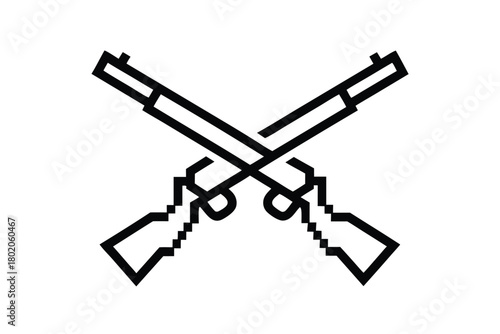 Crossed battle axes with sharp blades suggest medieval combat and heraldic symbolism