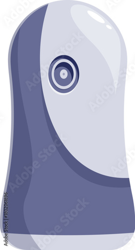 Small air purifier enhancing air quality by filtering pollutants and allergens, creating a healthier indoor environment