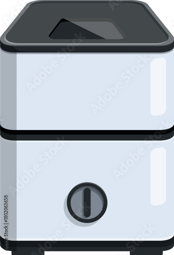 Modern food processor is preparing ingredients for cooking, making healthy and delicious meals quickly and easily