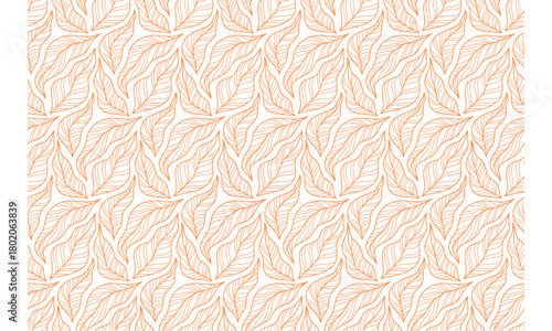 seamless pattern dried leafs 001