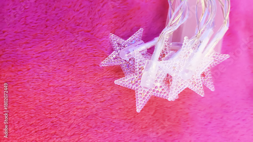 New Year lights. The scene conveys warmth, festivity, and gentle movement.