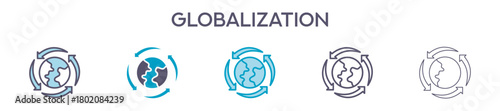 Globalization Element For Design Graphic - Multi Styles