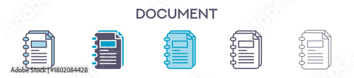 Document Element For Design Graphic - Multi Styles
