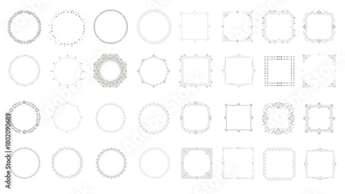 枠のアイコンまとめ