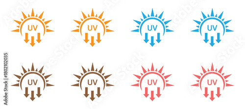 Ultraviolet Rays Silhouette Yellow Icon. Sun UV Arrow Protect Radiation Glyph Pictogram. Sunblock Protection Defense Skin Care Icon. SPF Sun Ray Resistant Sunblock. Isolated Vector Illustration.