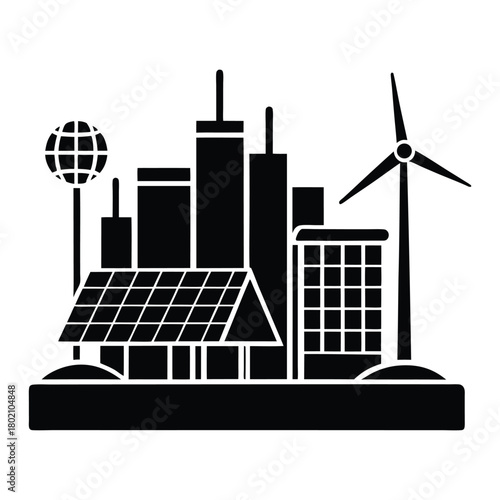 vector illustration of a building