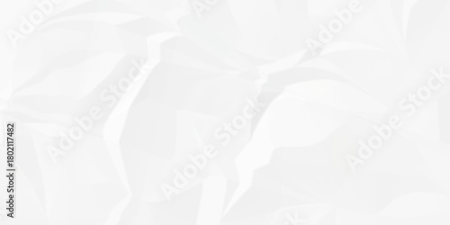 white paper rough obsolete wrinkle cardboard crumpled satin fabric ripped cloth decoration background	
