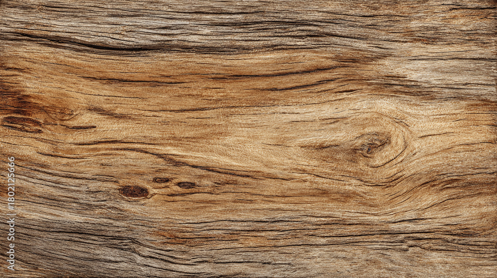 Naklejka premium Rustic wood texture with intricate grain patterns, evoking a sense of natural beauty and timelessness. Close-up of wooden texture