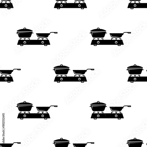 Pan Icon Seamless Pattern Y_2205002