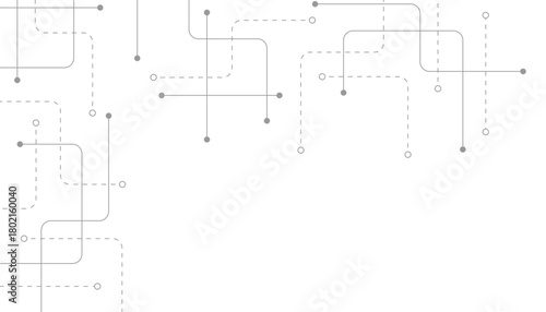 Abstract background with technology circuit board texture. Modern electronic motherboard texture. Creative idea for internet technology. Tech concept for header, web banner, website, presentation.