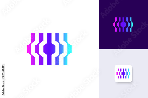 abstract logo design vector template