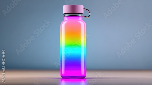 Smart water bottle with ani...